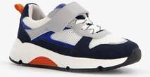 TwoDay leren jongens sneakers wit blauw