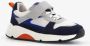 TwoDay leren jongens sneakers wit blauw - Thumbnail 5