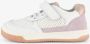 TwoDay leren meisjes sneaker wit pastelpaars - Thumbnail 5