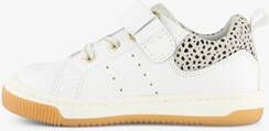 TwoDay leren meisjes sneakers wit