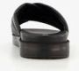 Van Beers leren heren slippers zwart - Thumbnail 4