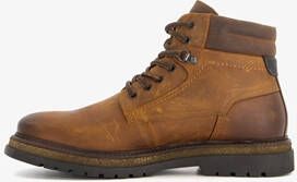 Van Beers leren heren veterboots bruin