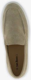 Van Beers suede heren instappers beige