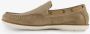 Van Beers suede heren instappers beige Echt leer - Thumbnail 4