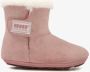 Groot leren babyschoenen roze Uitneembare zool In cadeauverpakking - Thumbnail 2