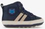 Groot leren jongens babyschoenen blauw Uitneembare zool In cadeauverpakking - Thumbnail 2