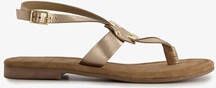 Harper leren dames sandalen goud