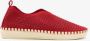 Hush Puppies Daisy dames instappers rood Uitneembare zool - Thumbnail 2