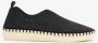 Hush Puppies Daisy dames instappers zwart - Thumbnail 1