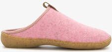 Hush Puppies wollen dames pantoffels roze