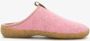 Hush Puppies wollen dames pantoffels roze Sloffen Uitneembare zool - Thumbnail 2