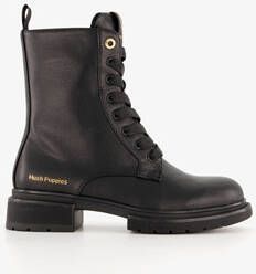 Hush Puppies dames veterboots zwart