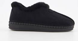 Hush Puppies gevoerde dames pantoffels zwart