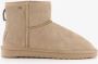 Hush Puppies gevoerde suede enkellaarsjes beige Echt leer - Thumbnail 1