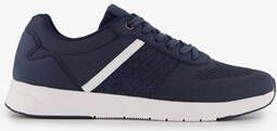 Hush Puppies heren sneakers blauw wit