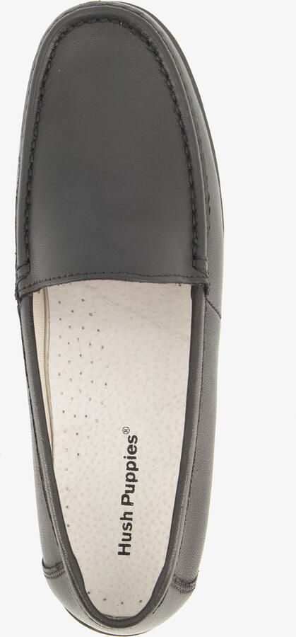 Hush Puppies leren dames mocassins zwart - Foto 2