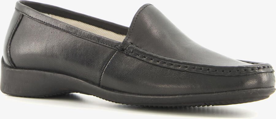 Hush Puppies leren dames mocassins zwart - Foto 3