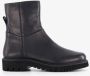 Hush Puppies leren dames boots zwart - Thumbnail 2