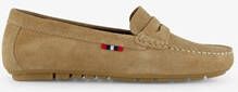 Hush Puppies leren dames mocassins groen