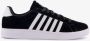 K-Swiss Court Tiebreak SDE Heren Sneakers Schoenen Leer Zwart 07012-002-M - Thumbnail 3