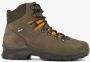 Mountain Peak leren heren wandelschoenen cat. B Zwart Echt leer Uitneembare zool - Thumbnail 2