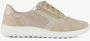 Natuform leren dames sneakers beige Uitneembare zool - Thumbnail 2