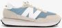 New Balance 237 dames sneakers Blauw Uitneembare zool - Thumbnail 3