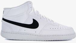 Nike Court Vision Mid hoge heren sneakers wit