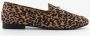Nova dames loafers bruin luipaardprint - Thumbnail 2