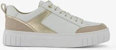 Nova dames sneakers wit goud