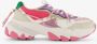 ONLY Shoes dames dad sneakers met roze zool - Thumbnail 2