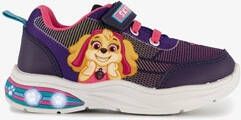 Paw Patrol meisjes sneakers paars met lichtjes