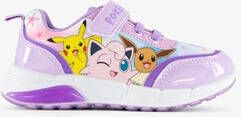 Pokemon meisjes sneakers paars met lichtjes