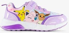 Pokemon meisjes sneakers paars met lichtjes