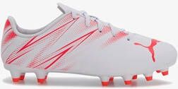 Puma Attacanto FG voetbalschoenen wit rood