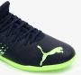 PUMA FUTURE 4.4 Zaalvoetbalschoenen (IN) Donkerblauw Groen - Thumbnail 2