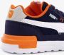 PUMA Graviton Sneakers Peuters Donkerblauw Wit Oranje - Thumbnail 3