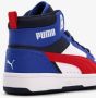 Puma Rebound JOY-blocked sneakers olijfgroen grijsgroen donkergroen - Thumbnail 4