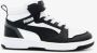 Puma Rebound V6 Mid sneakers wit zwart Imitatieleer Meerkleurig 32 5 - Thumbnail 8