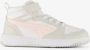 Puma Rebound v6 Mid V6 Mid sneakers wit grijs roze Imitatieleer 28 - Thumbnail 2
