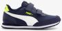 Puma ST Runner sneakers donkerblauw geel wit Imitatieleer 28 - Thumbnail 2