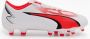 PUMA Ultra Play Gras Kunstgras Voetbalschoenen (MG) Kids Wit Rood Zwart - Thumbnail 3