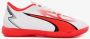Puma Ultra Play IT Jr zaalvoetbalschoenen wit rood Imitatieleer 30 - Thumbnail 2