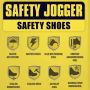 Safety jogger climber leren werkschoenen S3 Zwart Maat Uitneembare zool40 - Thumbnail 2