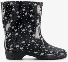 Scapino Dames regenlaarzen zwart met sterrenprint