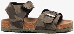 Scapino Jongens bio sandalen met camouflage print