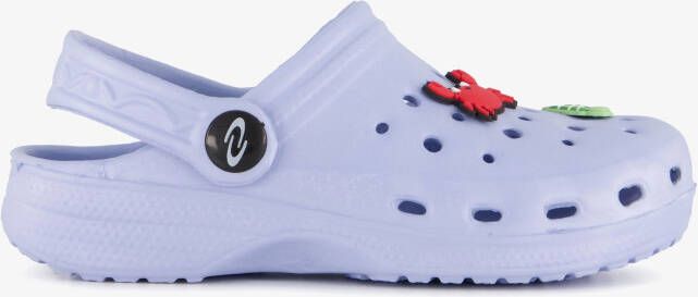 Scapino Kinder klompen pastelblauw met zeedieren