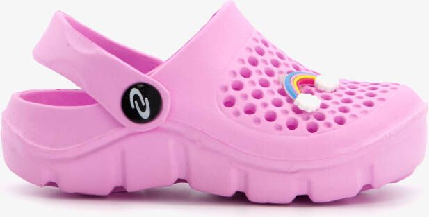 Scapino Kinder klompen roze regenboog