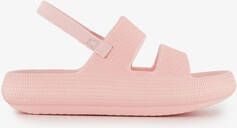 Scapino Meisjes badslippers roze met dikke zolen