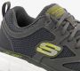 Skechers Burns-Agoura heren sneakers Grijs Extra comfort Memory Foam - Thumbnail 2